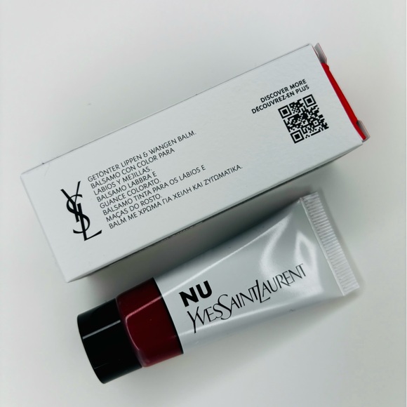 YSL NU Lip & Cheek Balmy Tint Brand New in Box - Picture 3 of 5